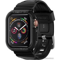 Ремешок Spigen Rugged Armor Pro для Apple Watch (45/44 мм) (черный)