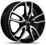 

Литые диски Alcasta M57 16x6.5" 5x100мм DIA 57.1мм ET 35мм BKF