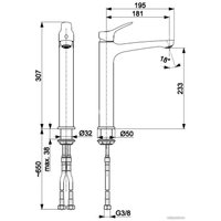 Смеситель Armatura Morris 5242-712-00
