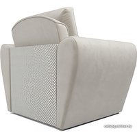 Кресло-кровать Мебель-АРС Квартет (бархат, бежевый Star Velvet 6 Light Beige)