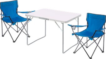 Стол со стульями Sundays ZC-CT004/ZC-CC005 (синий)