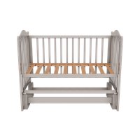 Классическая детская кроватка Incanto Pali универсальная KR-0052/4-А (серый)