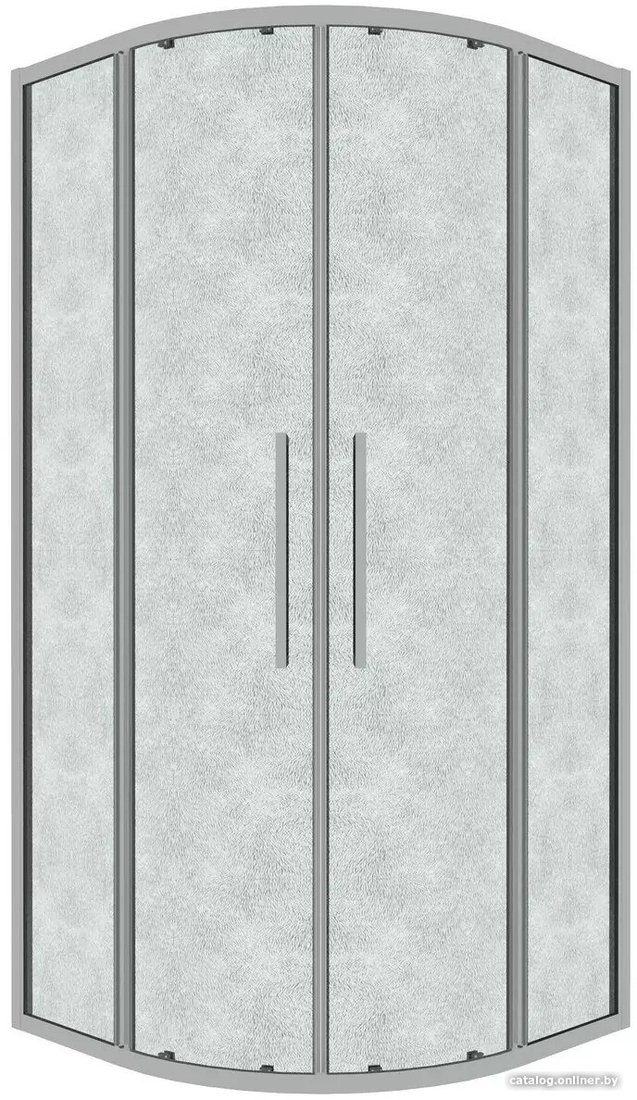 Душевой уголок Grossman Cosmo 100x100x195 301.K33.02.1010.10.02 (хром/шиншилла стекло)