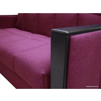 Диван Ormatek Ergonomic Like Hard 202x160 (рогожка, savana berry фиолетовый)