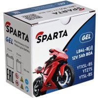 Мотоциклетный аккумулятор Sparta LB4L-B(J), YTX5L-BS, YTZ7S, YT5L-BS (5 А·ч)