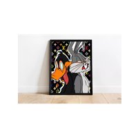 Картина по номерам PaintLine Даффи Дак и Багз Банни PL-00307