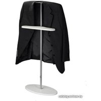 Стойка для одежды Мебелик Костюмная Дэви 3 (металлик/белый)