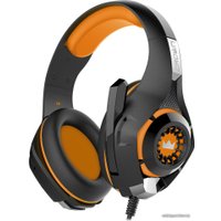 Наушники CrownMicro CMGH-102T USB (оранжевый)