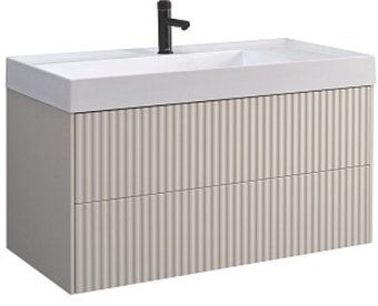 Belux Тумба под умывальник Сиртаки НП 100-02 (180, светлый миндаль матовый)