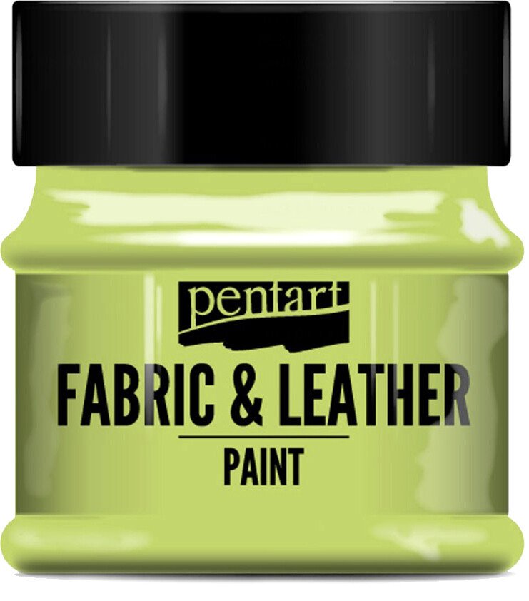 

Краска для текстиля Pentart Fabric & Leather paint 50 мл (зеленый лайм)