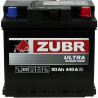 Автомобильный аккумулятор Zubr Ultra R+ Турция (50 А·ч)