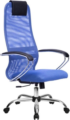 Metta SU-BK-8 CH (синий) офисное кресло купить в Минске