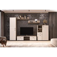 Тумба Mio Tesoro Вудхилл для телевидеоаппаратуры (эндгрейн/меланж)