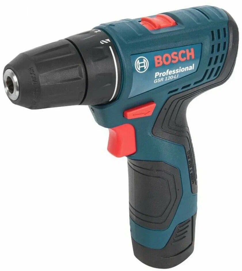 

Дрель-шуруповерт Bosch GSR 120-LI Professional 06019G80F1 (с 1-им АКБ, кейс)