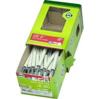 Дюбель-гвоздь ЕКТ Потайной 8x80 BW000019 (50 шт, нейлон)