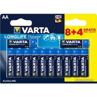 Батарейка Varta Longlife Power АА 12шт
