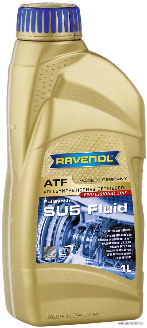 Трансмиссионное масло Ravenol SU5 ATF Fluid 1л