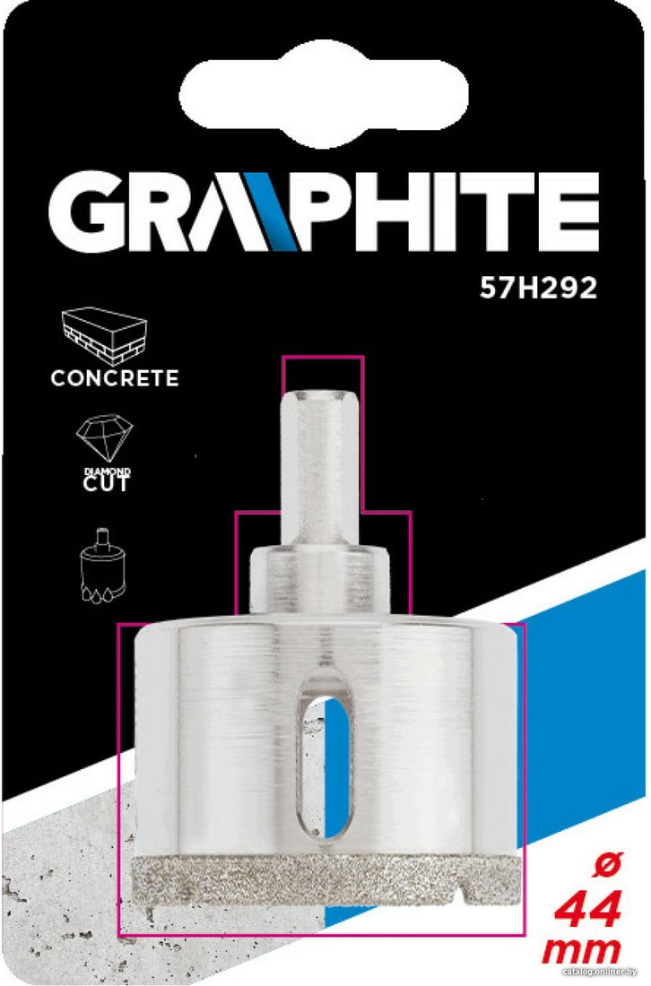 Коронка GRAPHITE 57H292