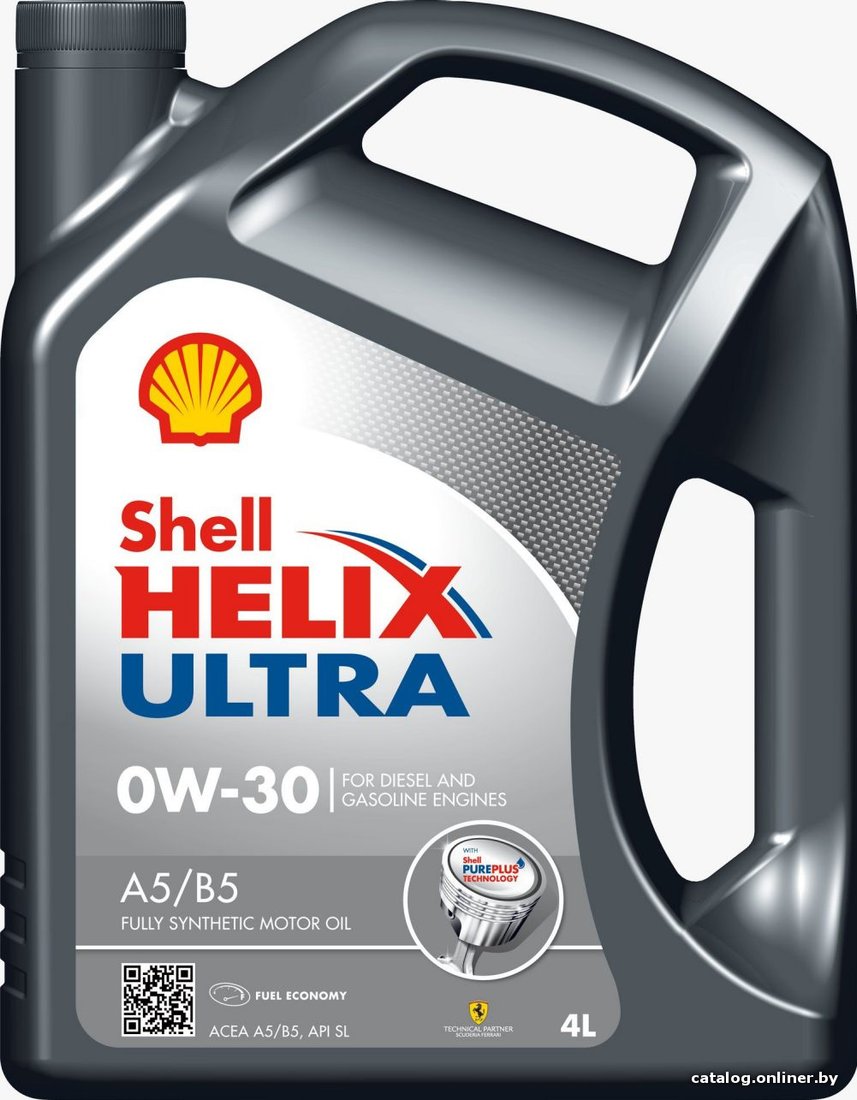 Моторное масло Shell Helix Ultra A5/B5 0W-30 4л