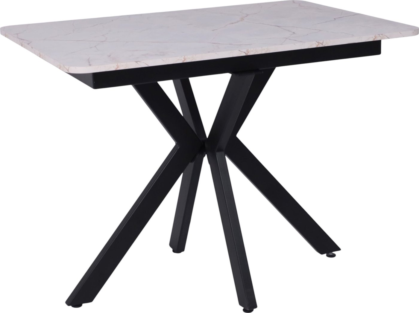 

Кухонный стол Lepremo AV 1212 МДФ раздвижной 1000-1300x700 (Азул Оникс/черный)