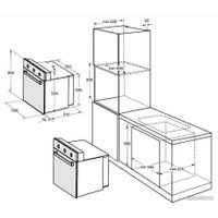 Электрический духовой шкаф Weissgauff EOM 180 X
