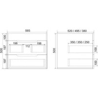  Toppus Тумба под умывальник Satin 60 9711.004