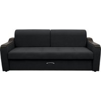 Диван Сириус Лидер-3 ППУ (Eva 11 велюр черный)