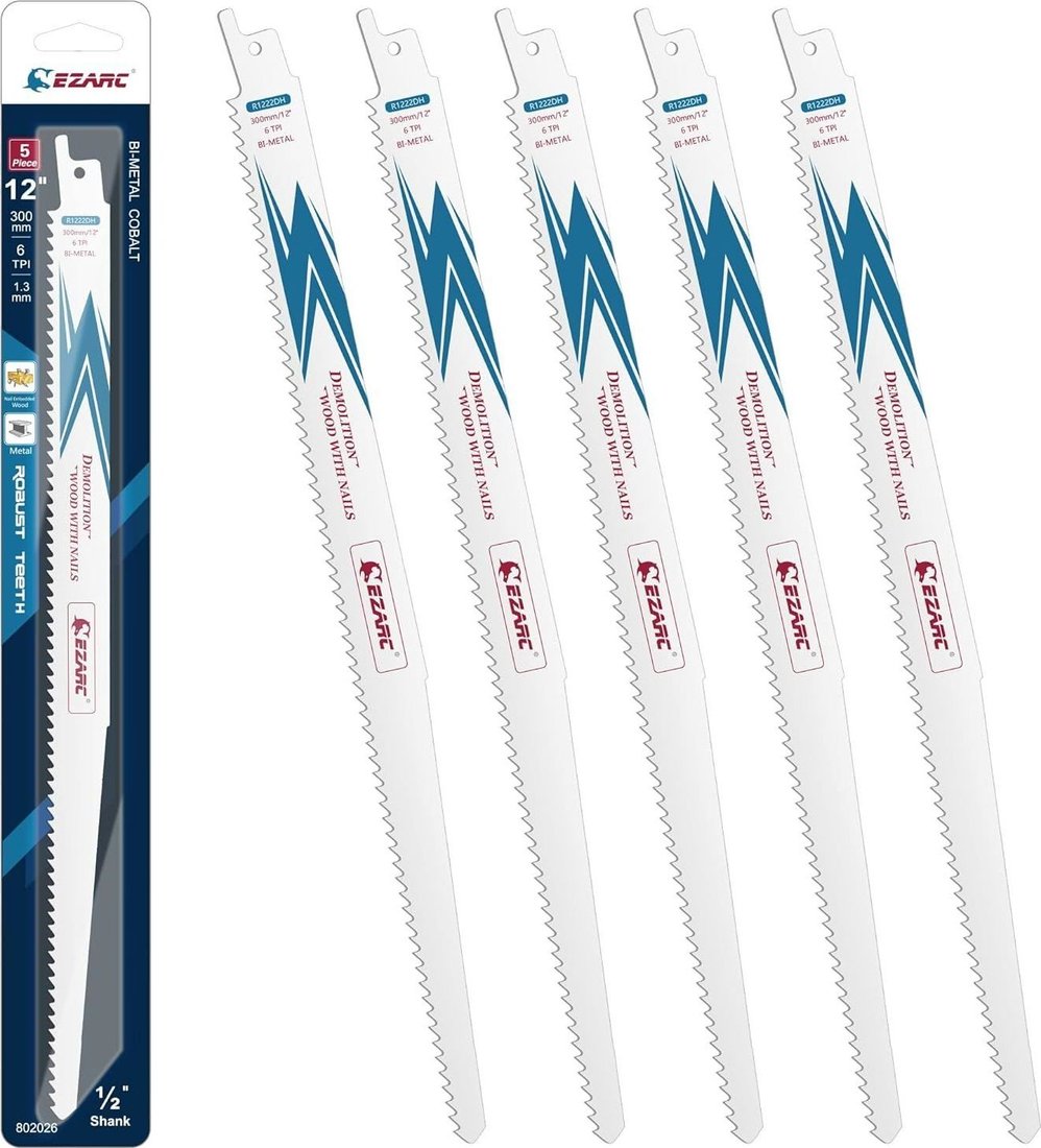 

Набор пильных полотен Ezarc R922DH 802026 (5 шт)