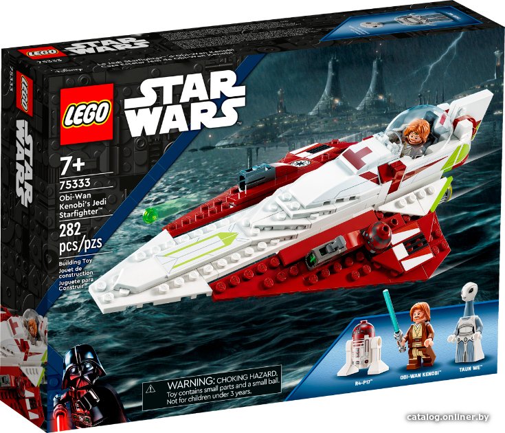 Конструктор LEGO Star Wars 75333 Джедайский истребитель Оби-Вана Кеноби