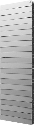 

Биметаллический радиатор Royal Thermo Pianoforte Tower 500 Silver Satin (18 секций)