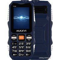 Кнопочный телефон Maxvi P100 (синий)