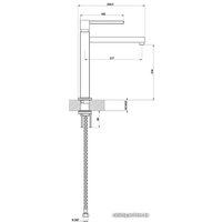 Смеситель Reginox Gila (нержавеющая сталь)