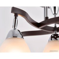 Люстра средней высоты Ambrella light TR3113/5 DCF/CH (темный кофе/хром)