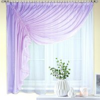 Тюль Nivasan Ромео 280x170 левая RM (сиреневый)