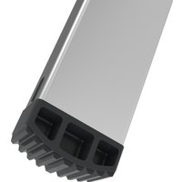 Лестница-стремянка Новая высота NV 112 алюминиевая двухсторонняя 2x6 ступеней