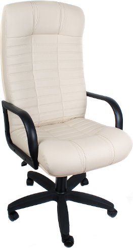 

Офисное кресло Деловая обстановка Атлант Стандарт кожа люкс (бежевый)