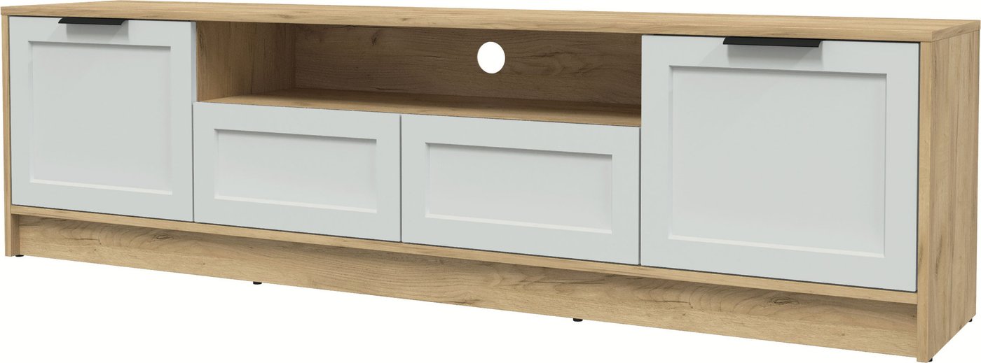 

Тумба Интерлиния ТВ Концепт Тренд КТ-ТВ4-50 (дуб золотой/грей)