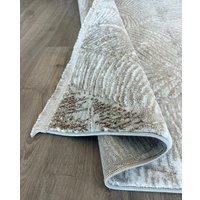 Ковер для жилой комнаты Radjab Carpet Марсель NP 425 Прямоугольник 11609RK (3x5, Cream)