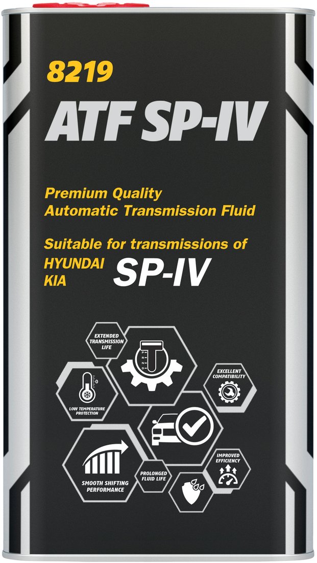 

Трансмиссионное масло Mannol ATF SP-IV 8219 4л