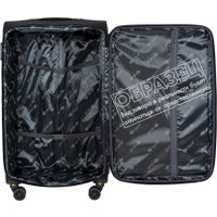 Чемодан-спиннер Solier STL2240 (M, синий/зеленый)