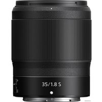 Объектив Nikon NIKKOR Z 35mm f/1.8 S