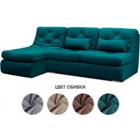 Угловой диван Mio Tesoro Борнео с оттоманкой (Velutto 20)