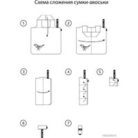 Сумка шоппер JoyArty Олени в снегу bstl_78647