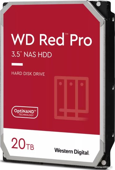 WD Red Pro 20TB WD201KFGX жесткий диск купить в Минске