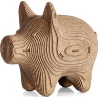 3Д-пазл Eco-Wood-Art Свинка - копилка