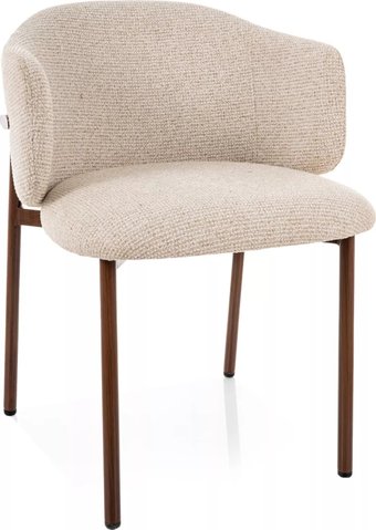 Стул Signal Osaka D (t.255 светло-бежевый/орех)