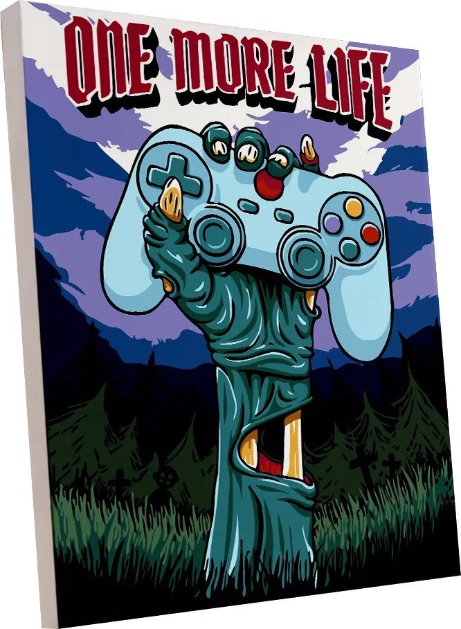 

Картина по номерам PaintLine Зомби геймер PL-00337