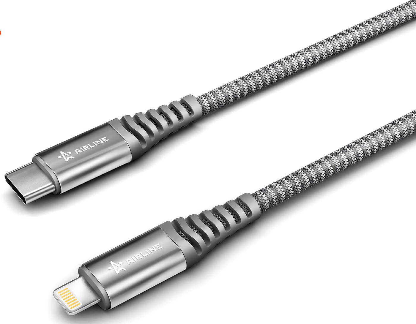 

Кабель Airline ACH-C-40 USB Type-C - Lightning (2 м, серый)