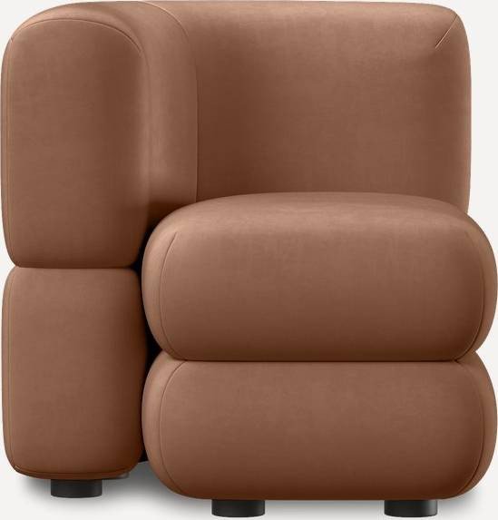 

Интерьерное кресло Divan Brera-13 242196 (Velour Caramel)