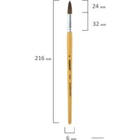 Кисть для рисования Пифагор 200837